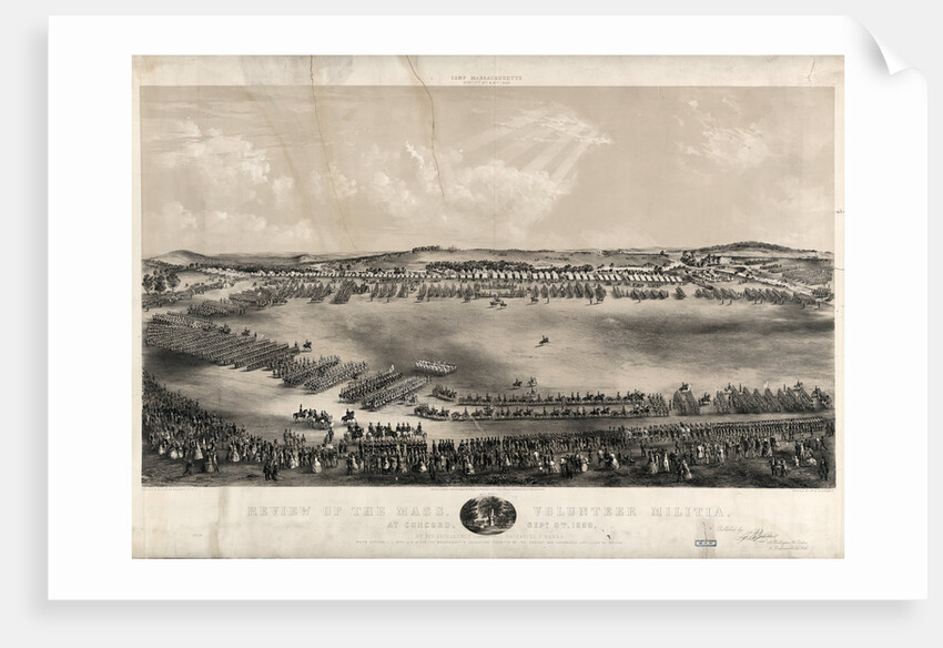 Review of the Mass. volunteer militia, at Concord, Sept. 9, 1859, by his excellency (commander in chief) Nathaniel P. Banks by Anonymous