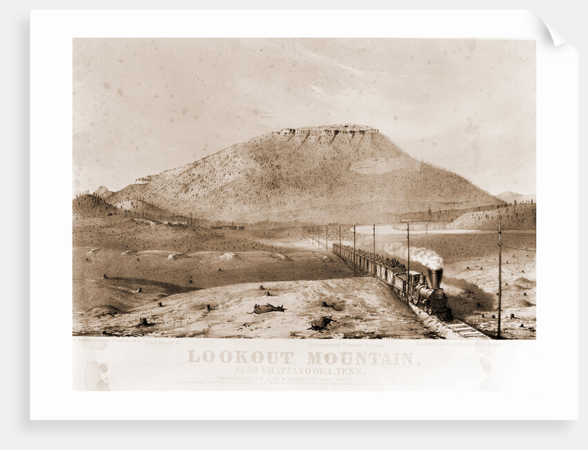 Lookout Mountain, near Chattanooga, Tenn by Anonymous