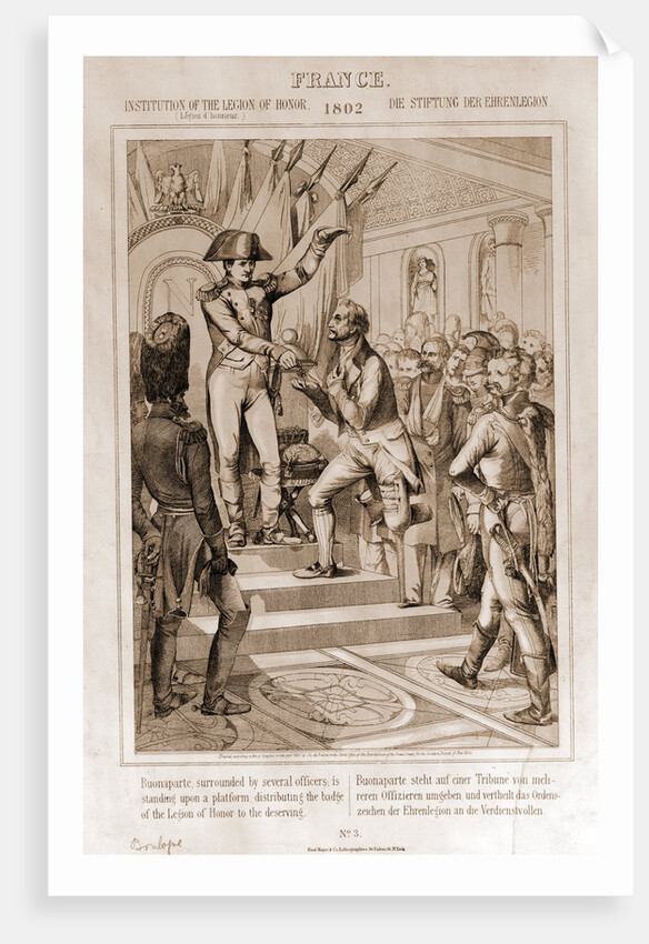 Institution of the Legion of Honor by Anonymous
