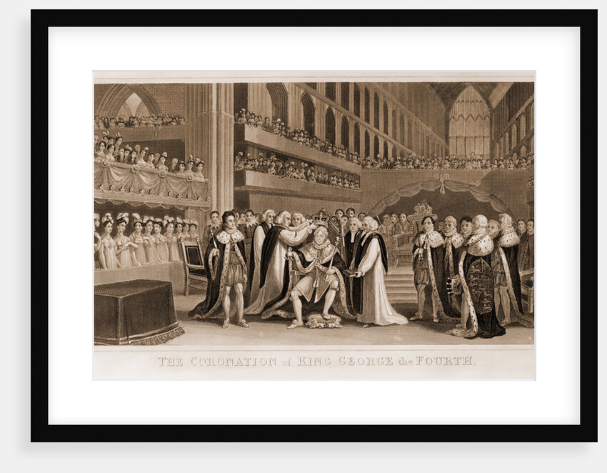 The coronation of King George the fourth by J. Fussell