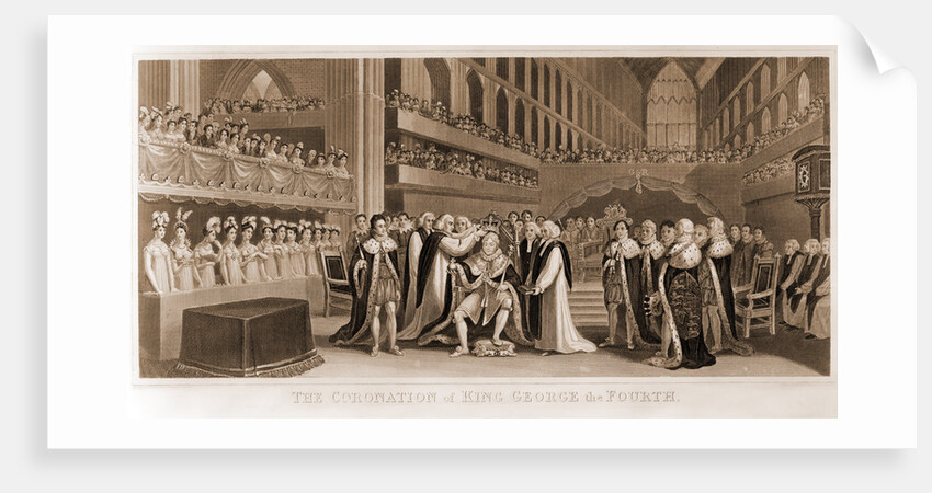 The coronation of King George the fourth by J. Fussell
