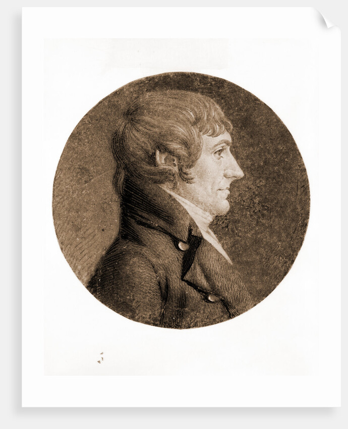 William Plumer by Charles Balthazar Julien Fevret de Saint-Mémin