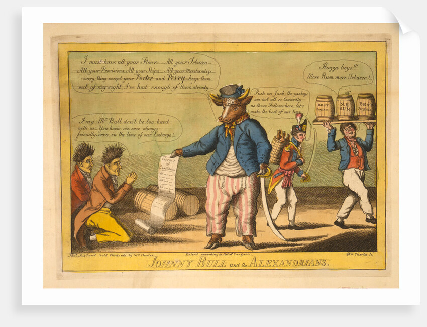 Johnny Bull and the Alexandrians by William Charles