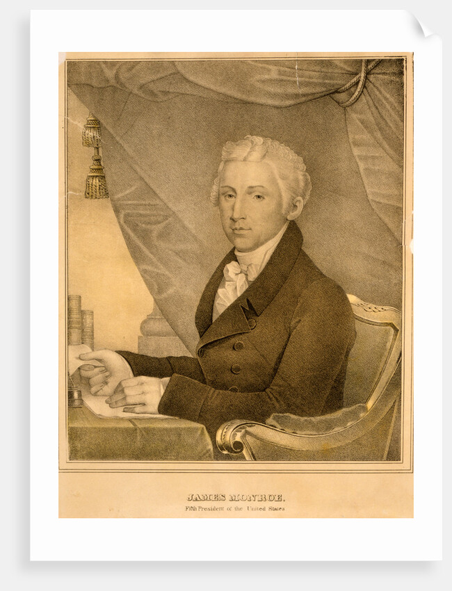 James Monroe, fifth President of the United States by Anonymous