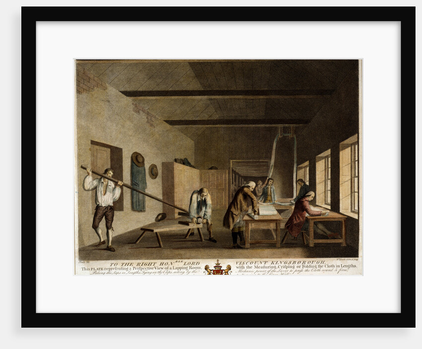 A perspective view of a lapping room by Anonymous