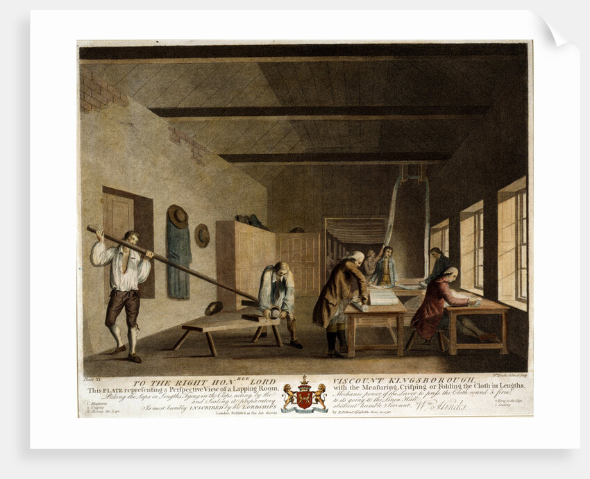 A perspective view of a lapping room by Anonymous
