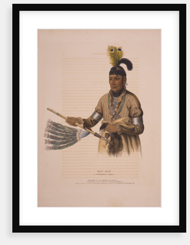 Naw-kaw, a Winnebago chief by Anonymous