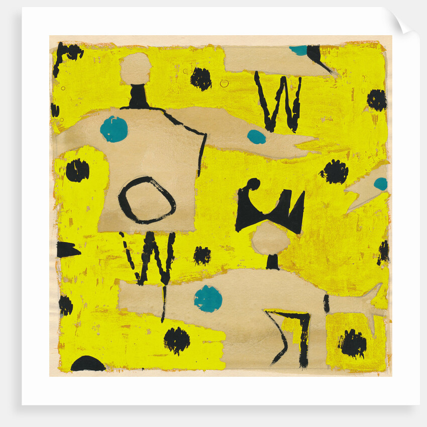 Figures with blue dots 4 by Petra James