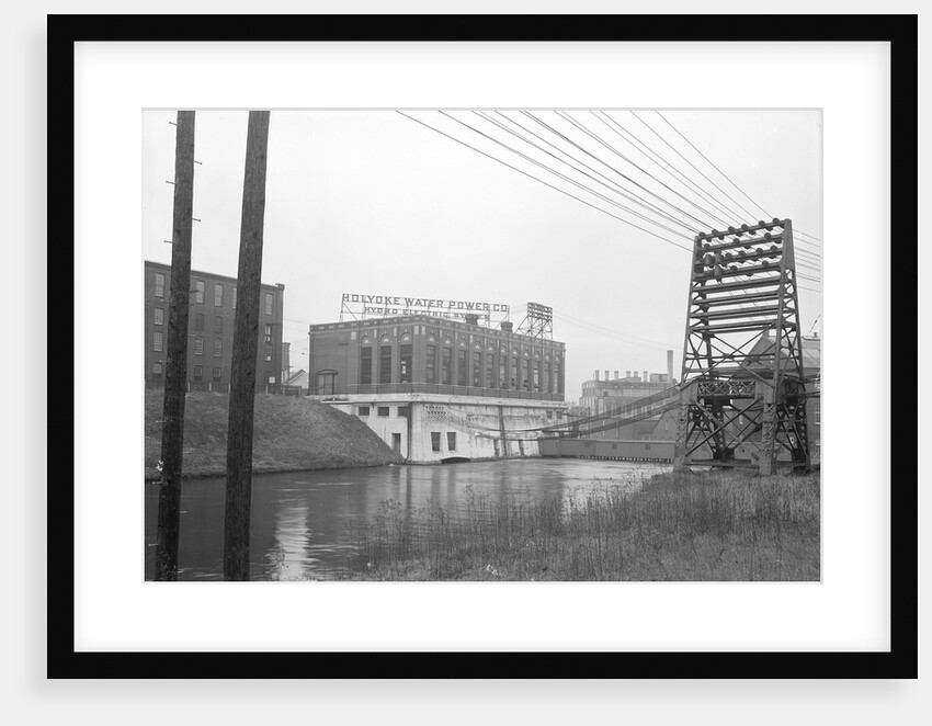 Mt. Holyoke, Massachusetts - Scenes. The master corporation of Holyoke and the change from water to hydro-electric power. Holyoke Water Power Company, 1936 by Lewis Hine