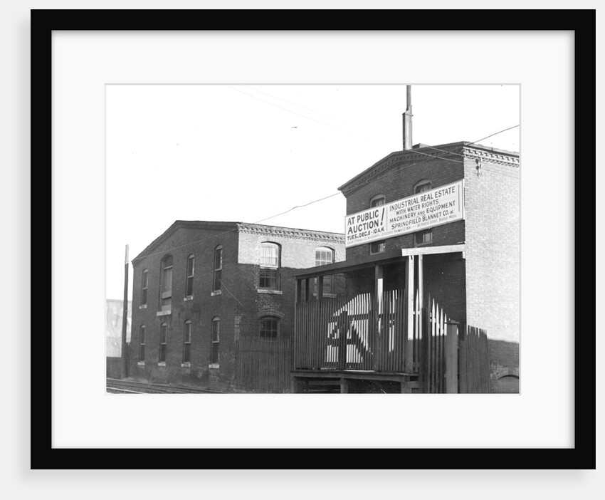 Mt. Holyoke, Massachusetts - Scenes. One of the oldest mills by Lewis Hine