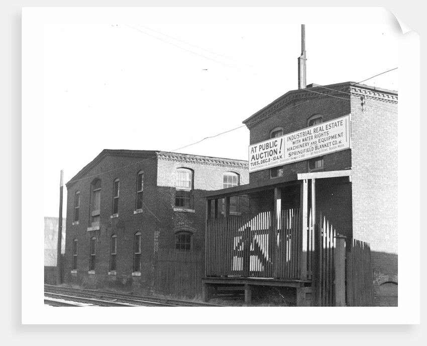 Mt. Holyoke, Massachusetts - Scenes. One of the oldest mills by Lewis Hine
