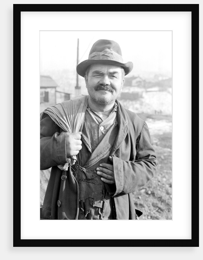 Scott's Run, West Virginia. Peter Percupu, Roumanian miner, unemployed by Lewis Hine