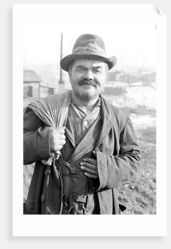 Scott's Run, West Virginia. Peter Percupu, Roumanian miner, unemployed by Lewis Hine