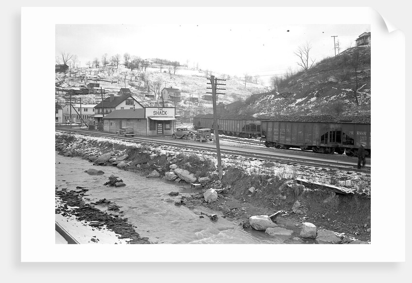 Scott's Run, West Virginia. The Shack Community Center by Lewis Hine