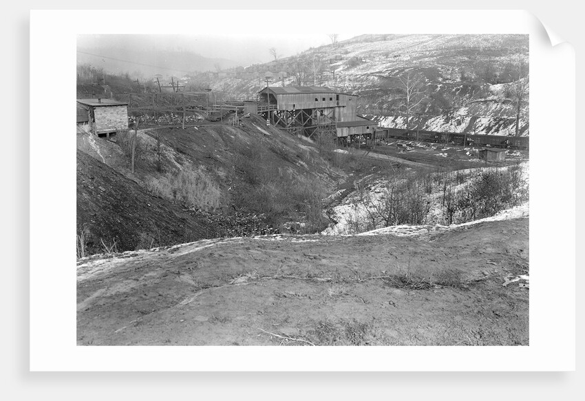 Scott's Run, West Virginia. Chaplin Hill Mine Tipple by Lewis Hine