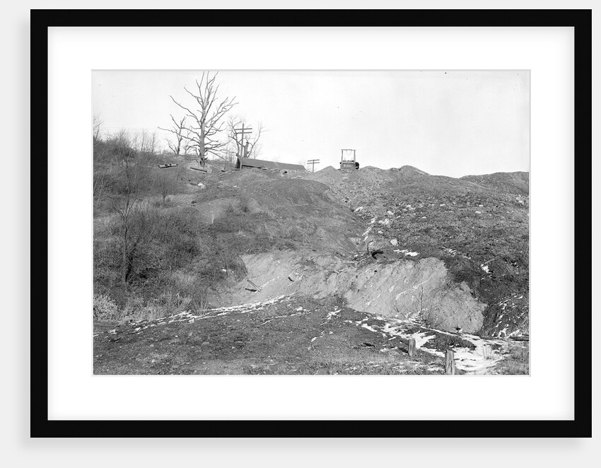 Scott's Run, West Virginia. Worked out coal mine near Pursglove mine No. 4 camp by Lewis Hine