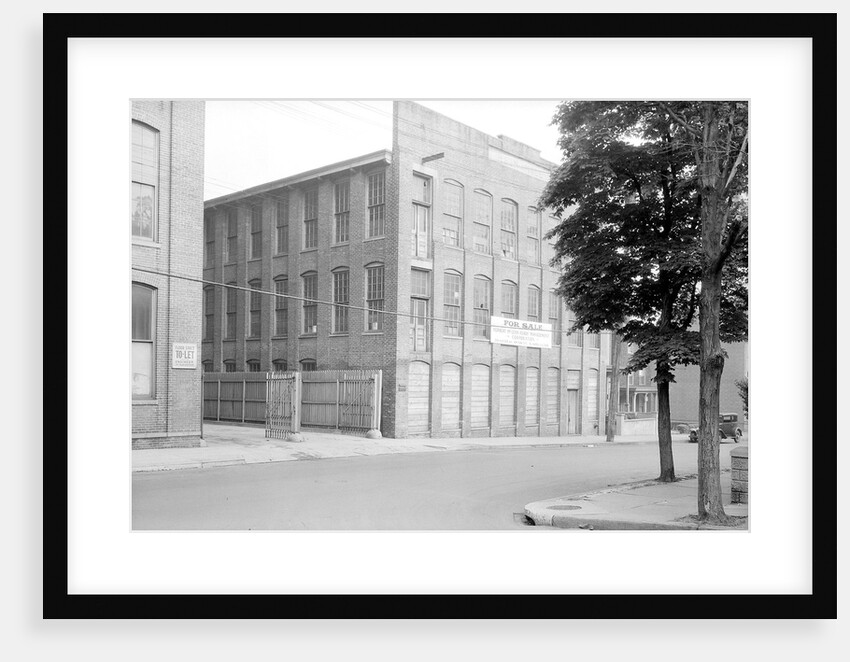 Paterson, New Jersey - Textiles. Unoccupied mill buildings on Straight Street, June 1937 by Lewis Hine