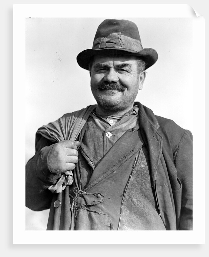 Scott's Run, West Virginia. Peter Percupu, Roumanian miner, unemployed by Lewis Hine