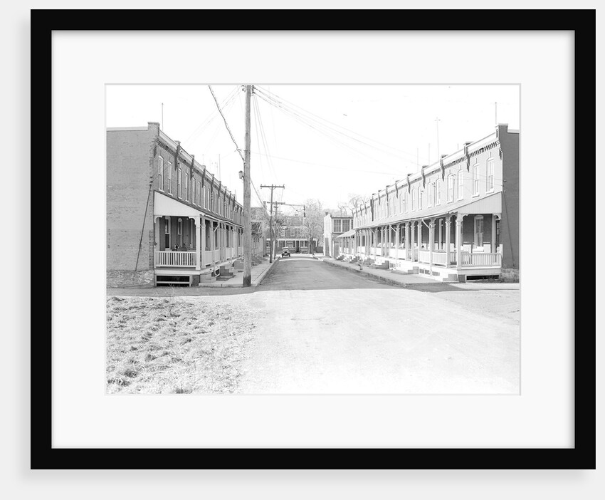Lancaster, Pennsylvania - Housing. Moderatly priced homes in Lancaster City housing silk, linoleum and closure workers by Lewis Hine