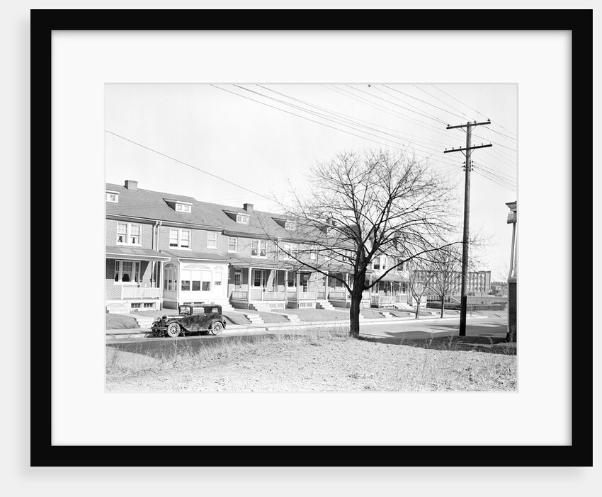 Lancaster, Pennsylvania - Housing. Stehli silk workers' houses by Lewis Hine