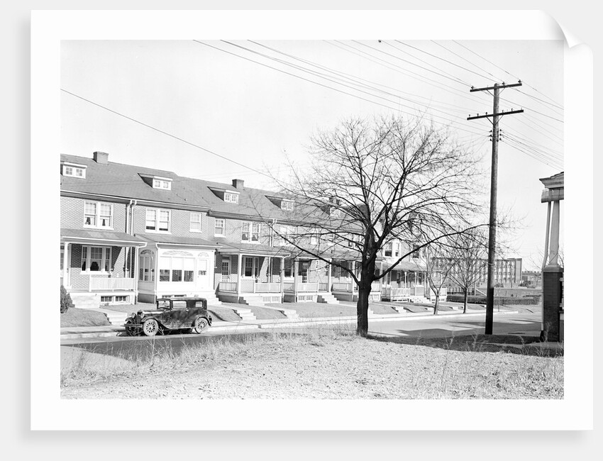 Lancaster, Pennsylvania - Housing. Stehli silk workers' houses by Lewis Hine