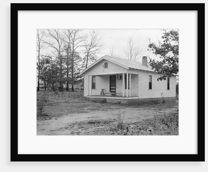 High Point, North Carolina - Housing. Homes of skilled furniture workers in Tomlinson Chair Mfg. Company, High Point, North Carolina. by Lewis Hine