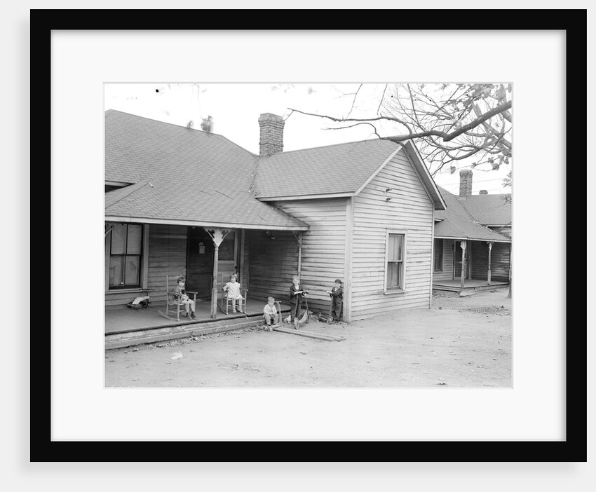 High Point, North Carolina - Housing. Homes of furniture workers in High Point by Lewis Hine