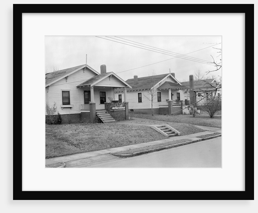 High Point, North Carolina - Housing. Homes of highly skilled furniture workers by Lewis Hine
