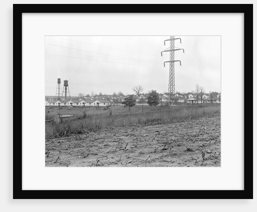 High Point, North Carolina - Housing. General view of company-owned mill village - Highland Yarn Mills by Lewis Hine