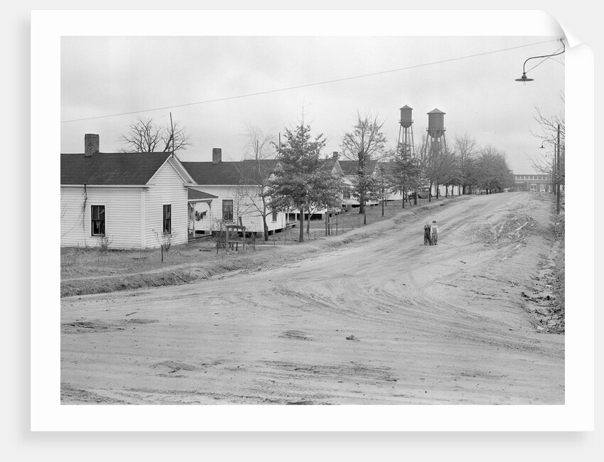High Point, North Carolina - Housing. Some of the homes in Highland Yarn Mills company-owned village by Lewis Hine