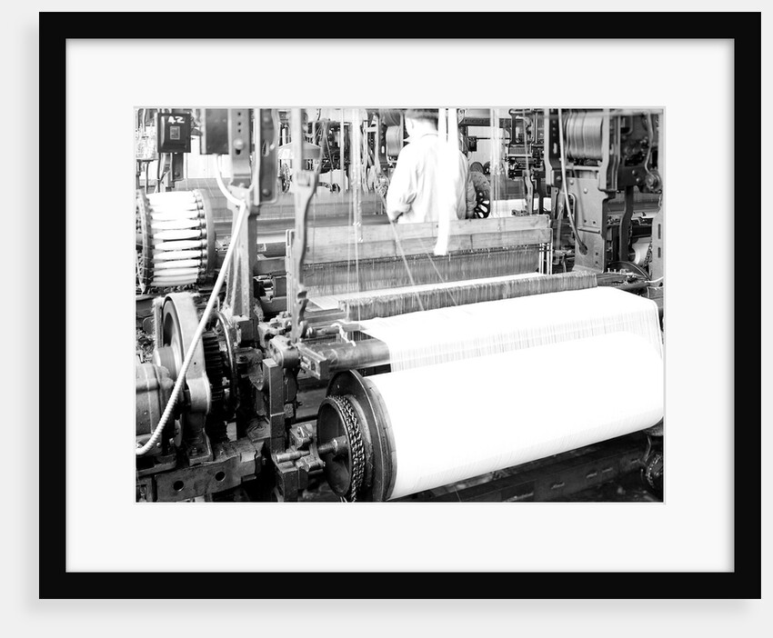 Paterson, New Jersey - Textiles. Looms, March 1937 by Lewis Hine