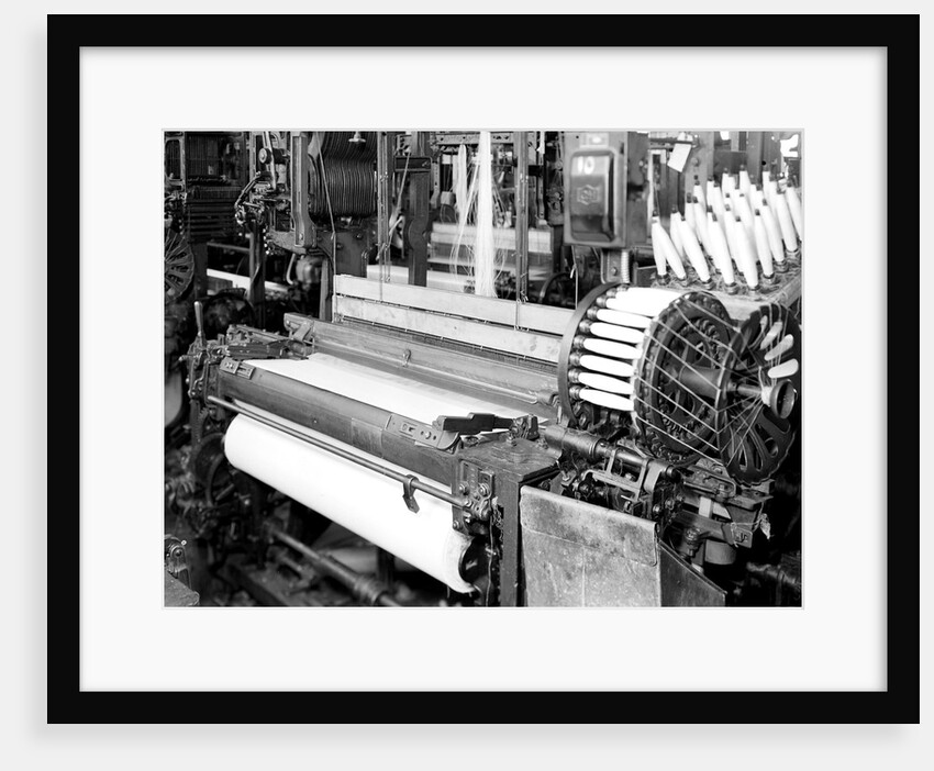 Paterson, New Jersey - Textiles. Looms, March 1937 by Lewis Hine