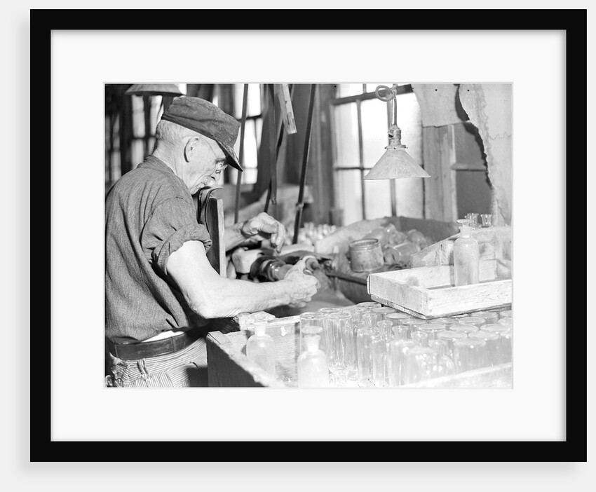 Millville, New Jersey - Glass bottles. T.C. Wheaton Co. by Lewis Hine
