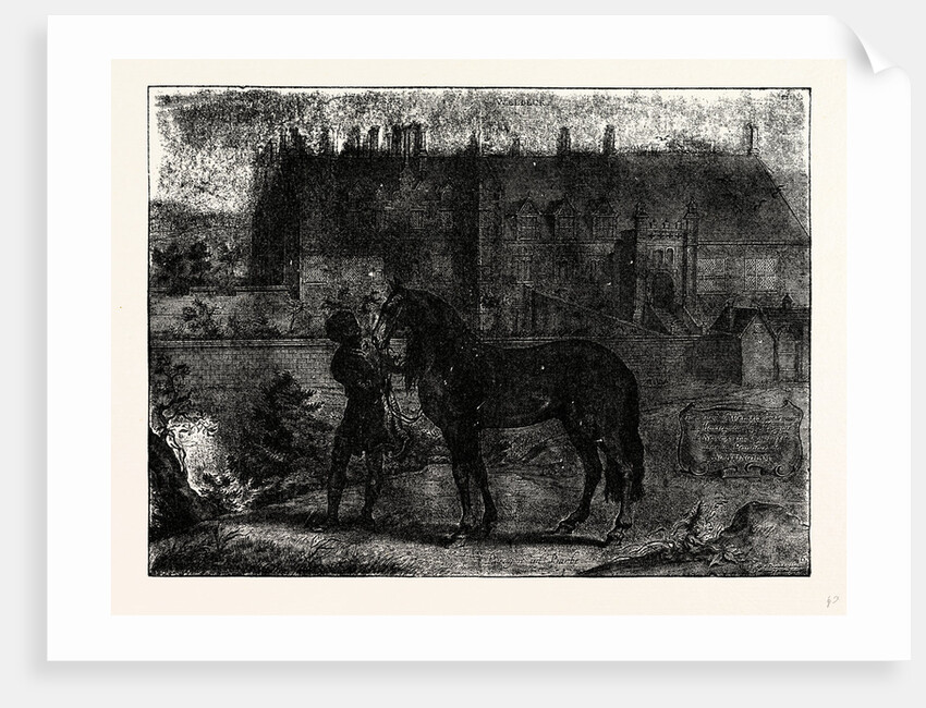 Part of Welbeck in 1658 by Anonymous