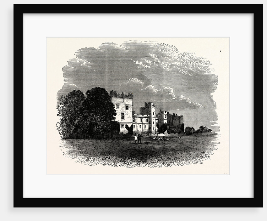 Raby Castle, West Side by Anonymous