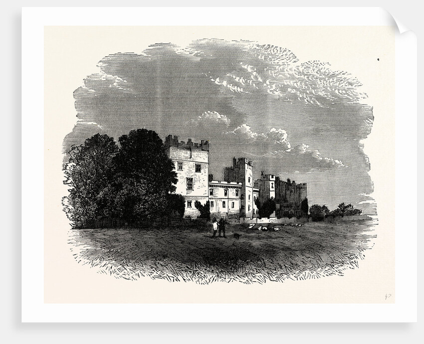 Raby Castle, West Side by Anonymous
