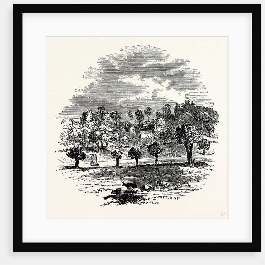 The Trent and Weston Cliff by Anonymous