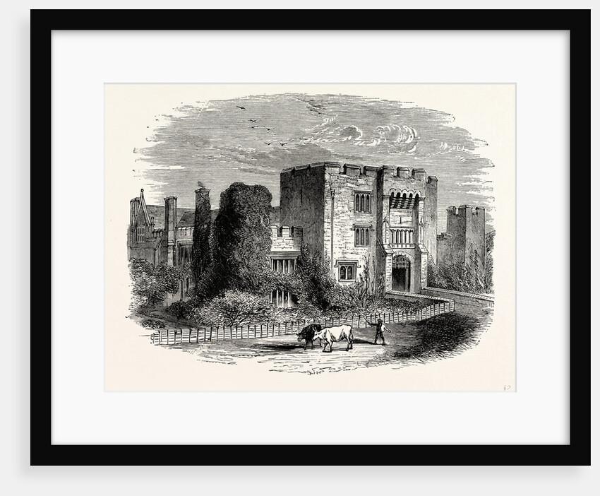 Entrance Gateway, with Portcullis, Hever Castle by Anonymous