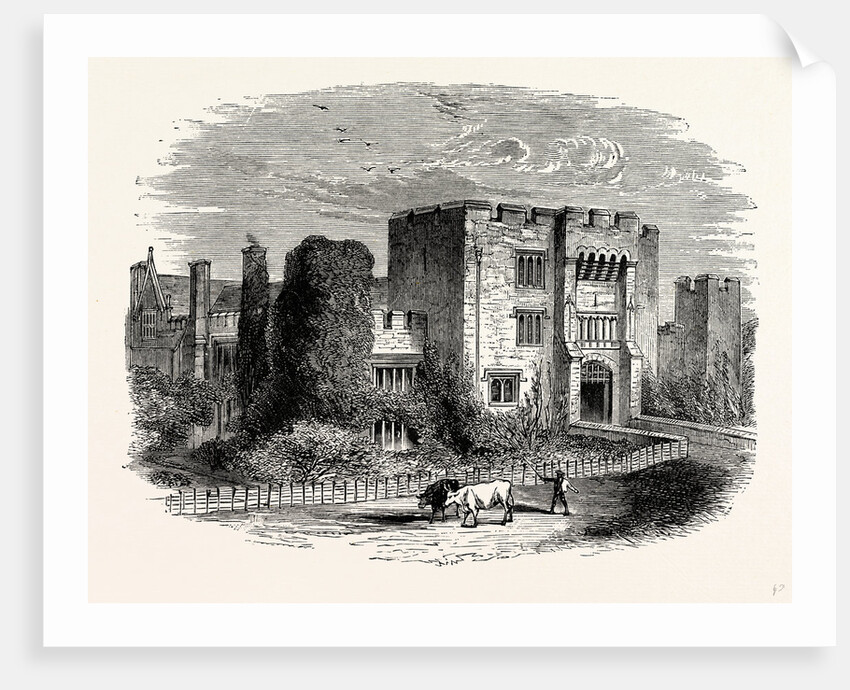 Entrance Gateway, with Portcullis, Hever Castle by Anonymous