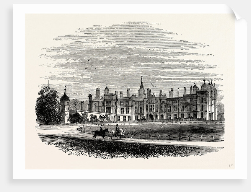North View, Burleigh House by Anonymous