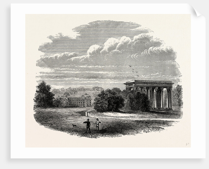 The Temple of Concord, Audley End by Anonymous