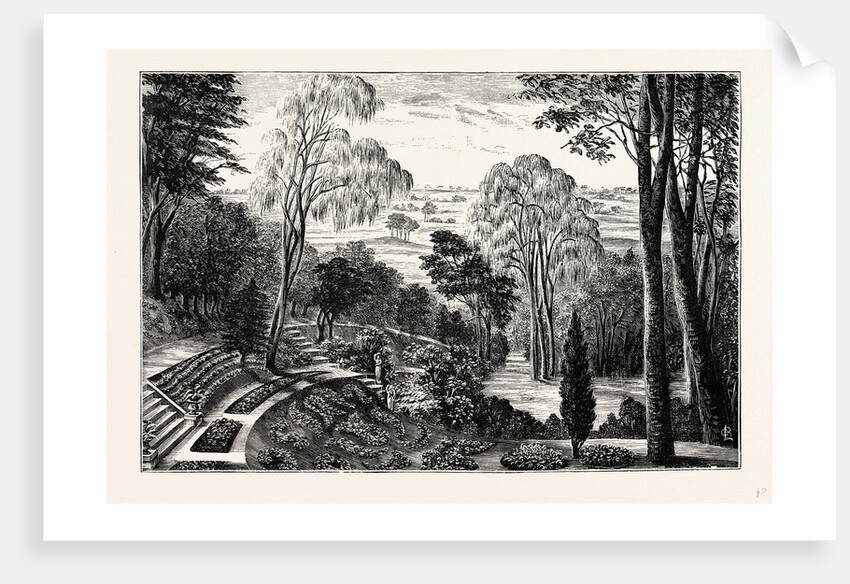 The Duchess's Garden, Belvoir Castle by Anonymous