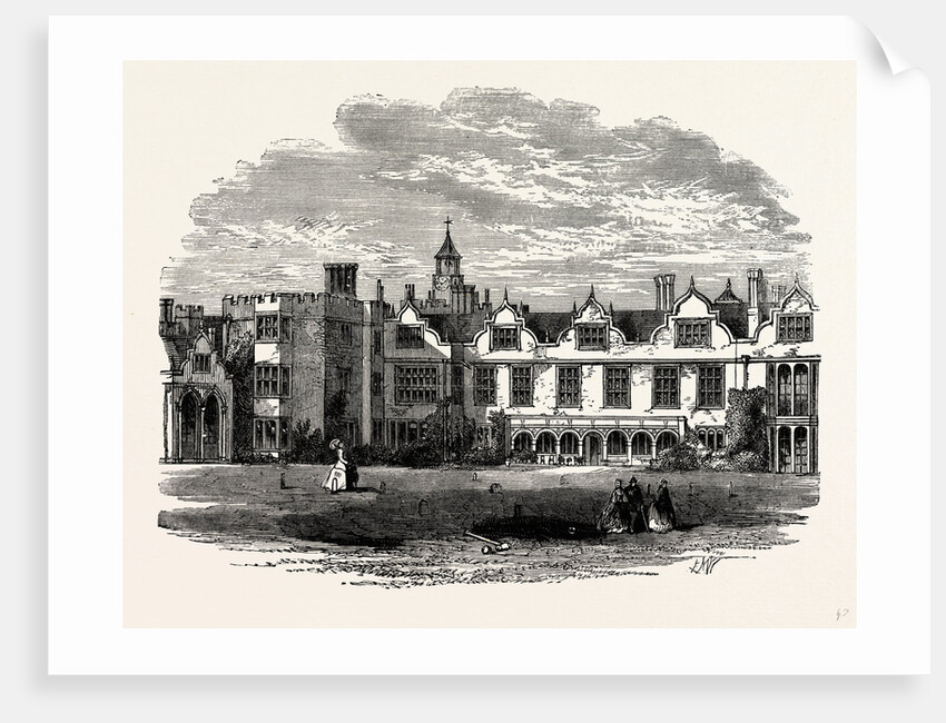 The South Front, Knole House by Anonymous
