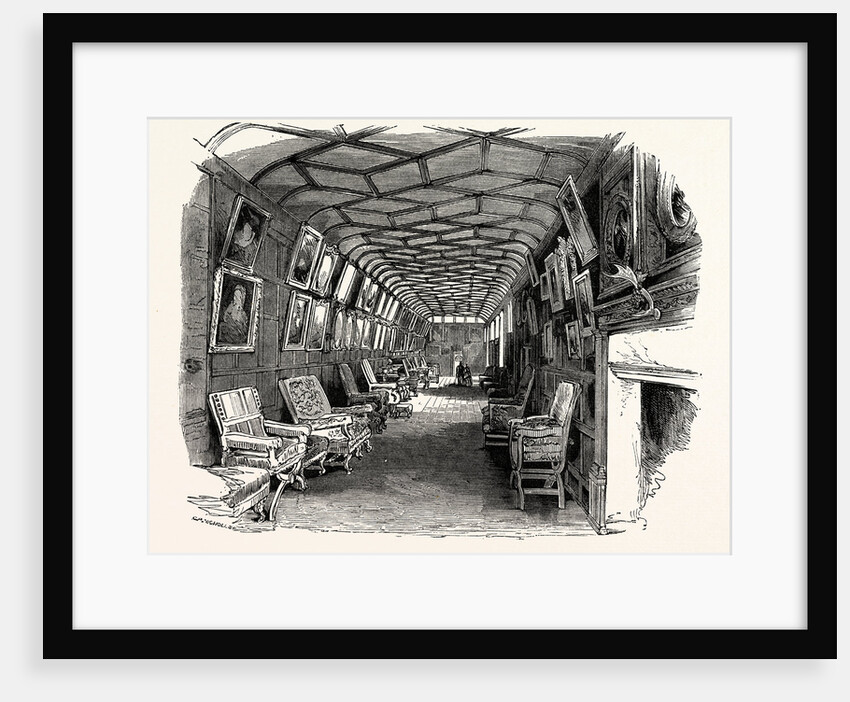 The Brown Gallery, Knole House by Anonymous