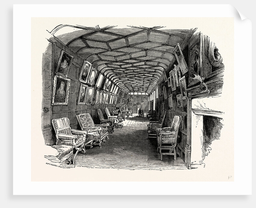 The Brown Gallery, Knole House by Anonymous