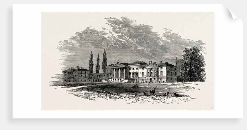 The North Front, Kedleston Hall by Anonymous