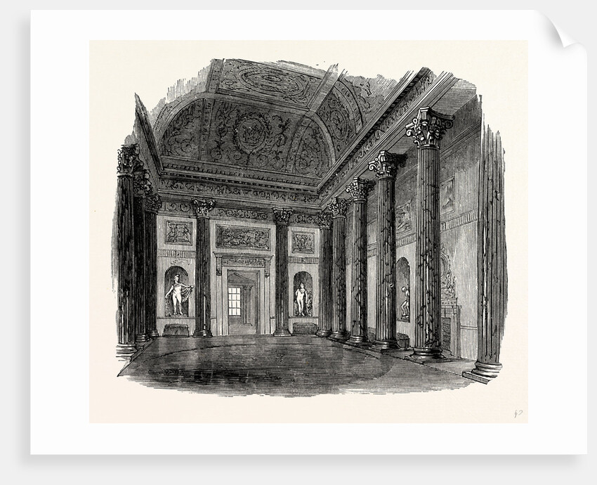 The Great Hall, Kedleston Hall by Anonymous