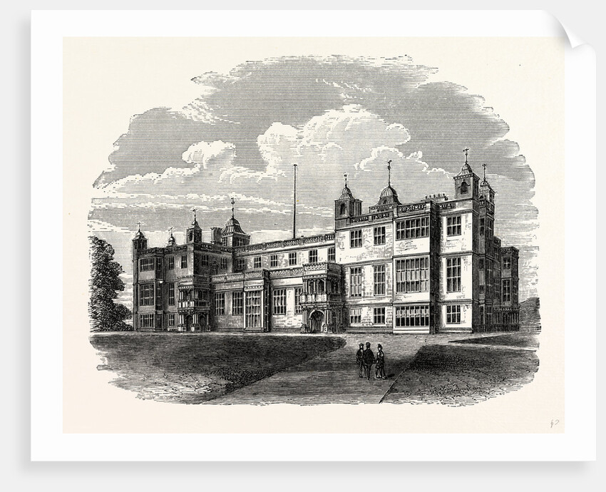 The West Front, Audley End by Anonymous