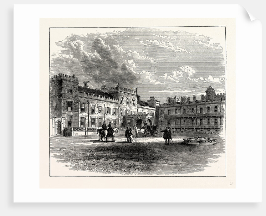 Welbeck, West Front and Oxford Wing by Anonymous