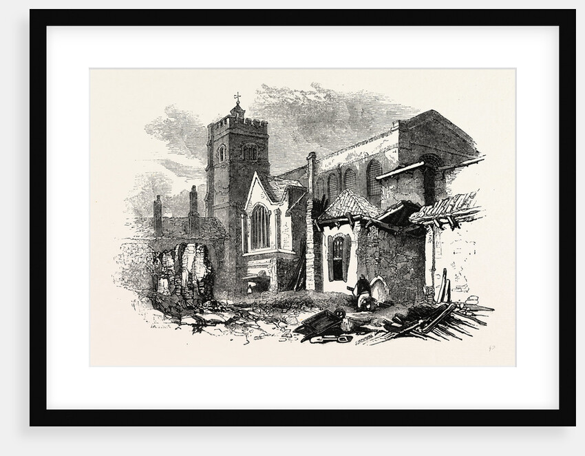 South side St. Bartholome-4's Church, London by Anonymous